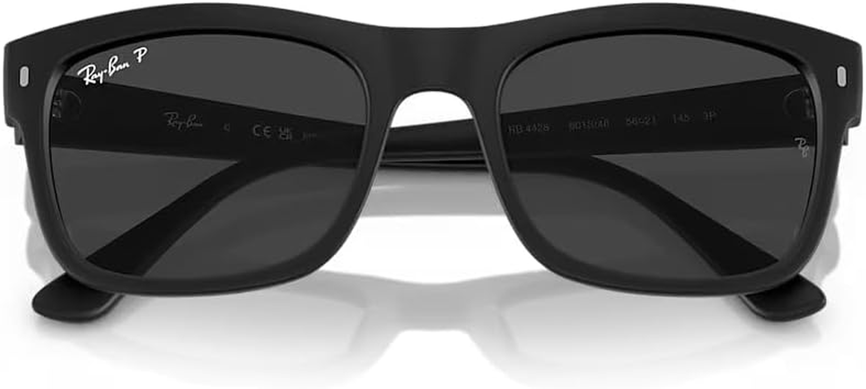 RAY-BAN Polarised Sunglasses, 0RB4428, Black & Black, 56Mm image number 5
