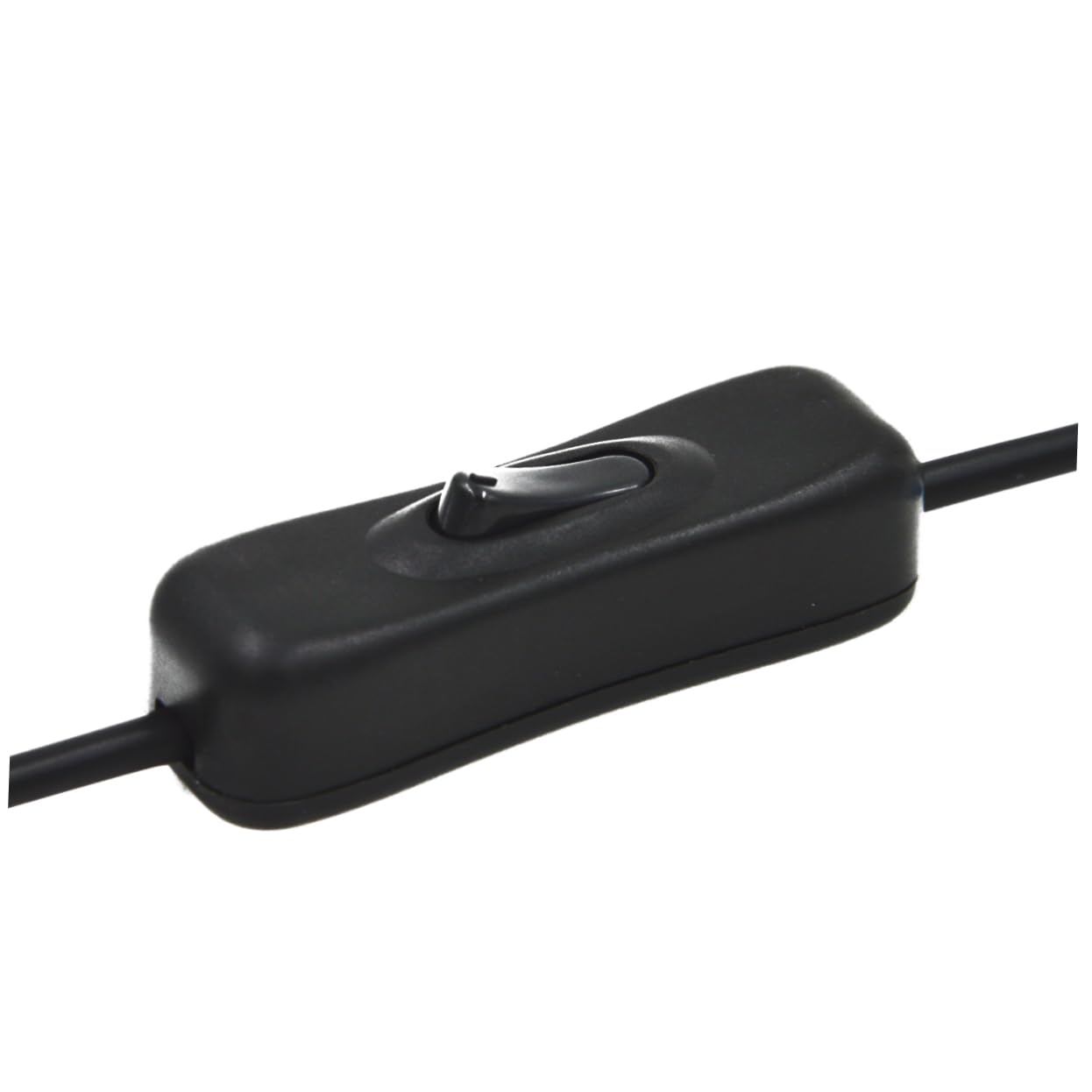 Mobestech Inline Manual Switch Power Extension Cable Black 5.5X2.1Mm DC Male to Female Connector for Devices and Projects image number 1