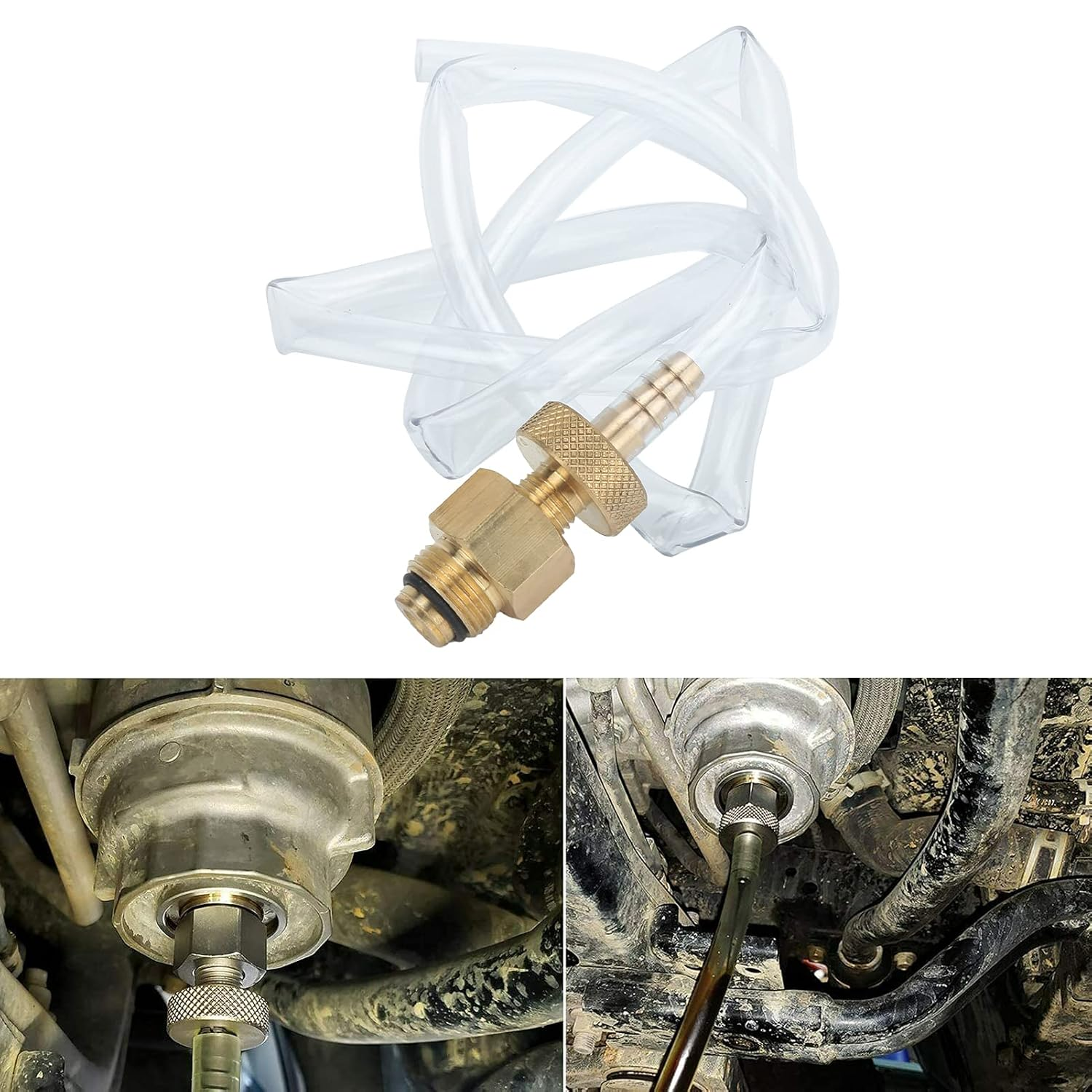 Nutriess Oil Filter Drain Tool 2.5L 5.7L Engines Prevent Spills Portable Car Hand Tool Accessory image number 4