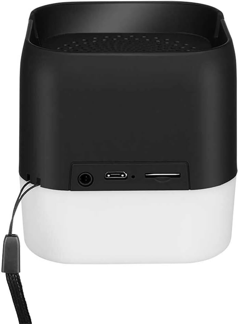 Zenly Hifi Portable Wireless Blueteeth Speaker Stereo Sound Colorful LED Light TF Card AUX with Hand Strap for Samsung Computer image number 2