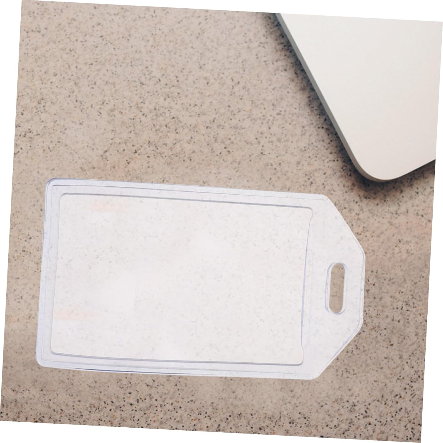 GETAJGHSD 10 Pcs Clear PVC Id Card Sleeves Luggage Tag Holders for Travel Suitcases Badge Holders Transparent Bag Identification Tags for Outdoor Use