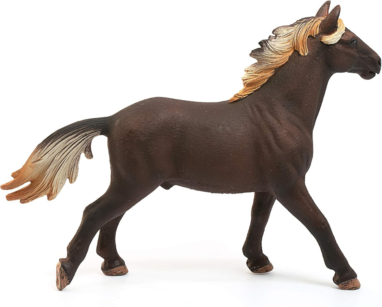Schleich Farm World, Farm Animal Horse Toys for Kids and Toddlers, Mustang Stallion Toy Figurine, Ages 3+ image number 3