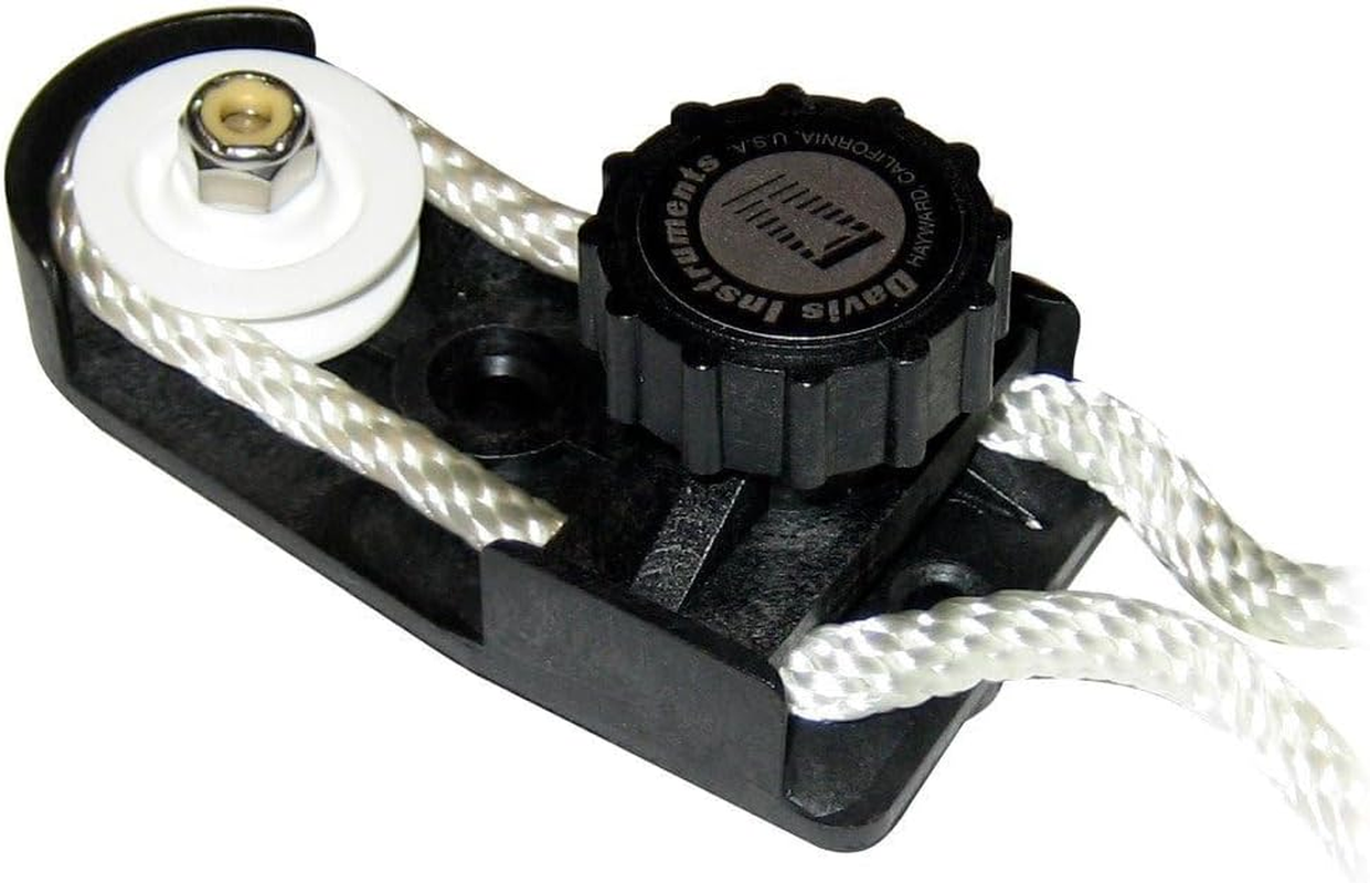 Davis Instruments Tiller Tamer for Sailing - Maintains Course with No Hands in Any Weather or Wind Condition - Sailing Tiller Steering System Accessory for Small Outboard Motor Boats