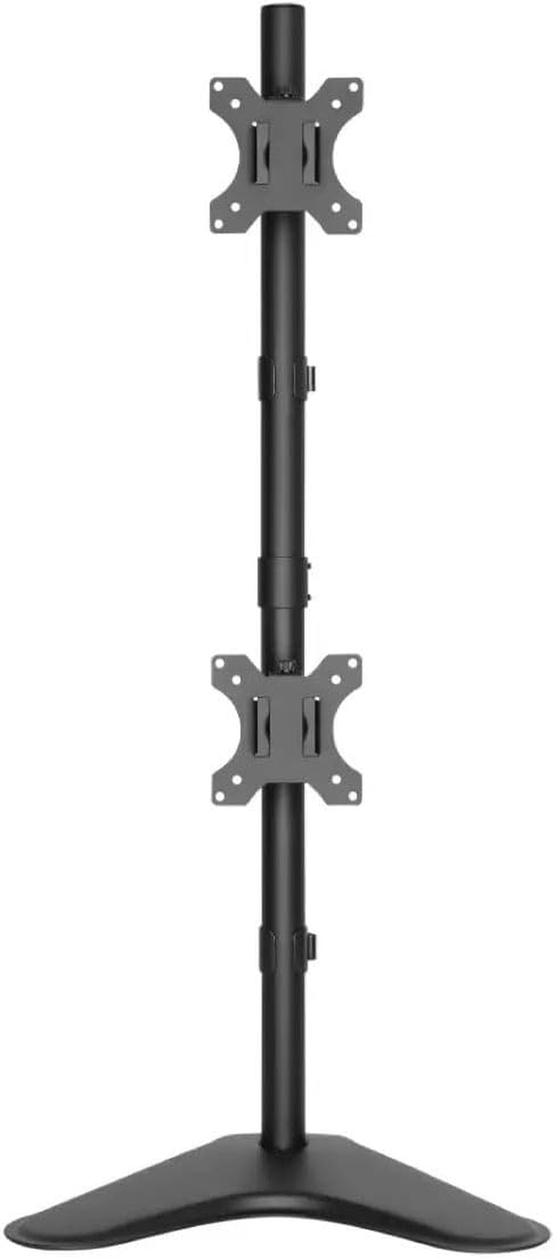 Brateck LDT12-T02V Dual Screens Economical Double Joint Articulating Steel Monitor Stand Fit Most 13 - 32 Inch Monitors up to 8Kg per Screen VESA 75X75/100X100 image number 3