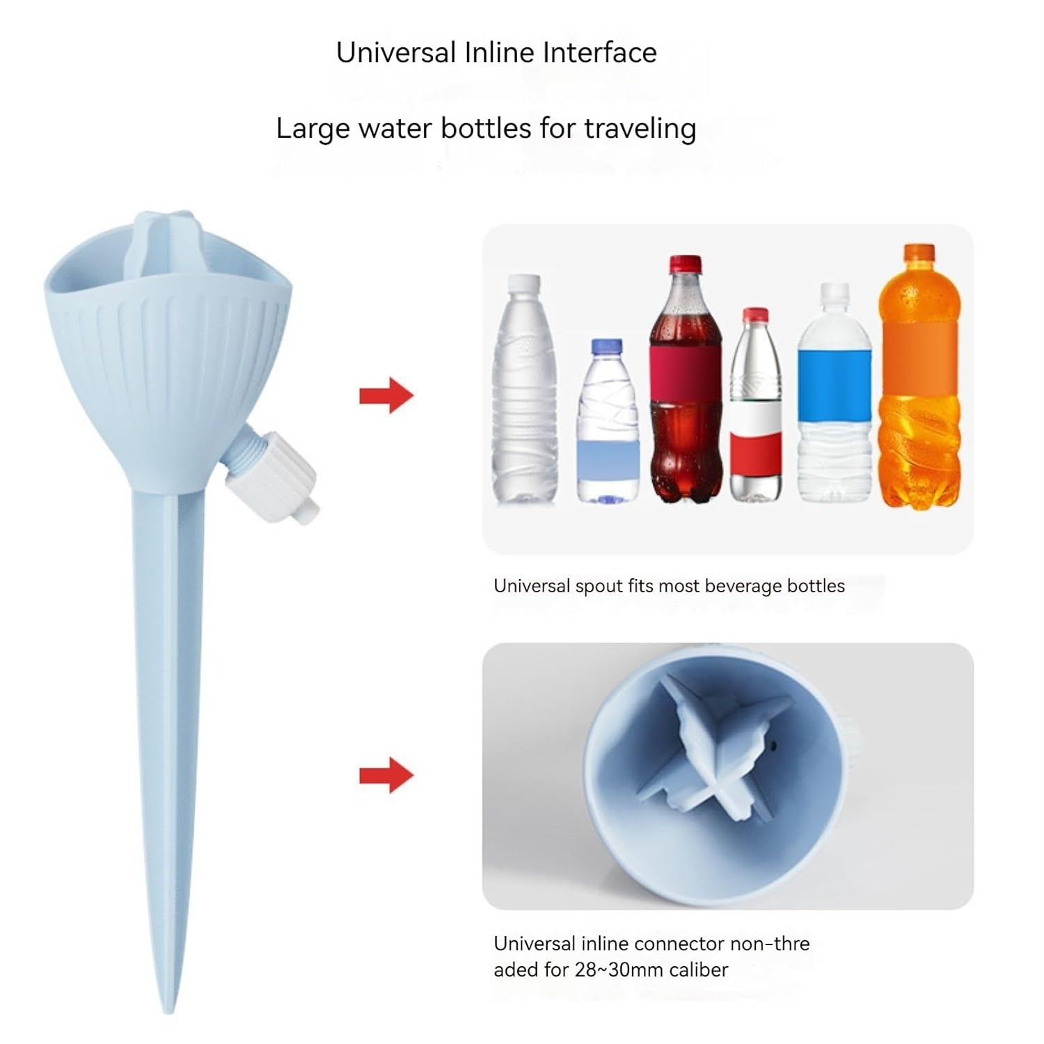 Watering Spikes - Potted Plant Automatic Dripper System (4 Milk Green) image number 1