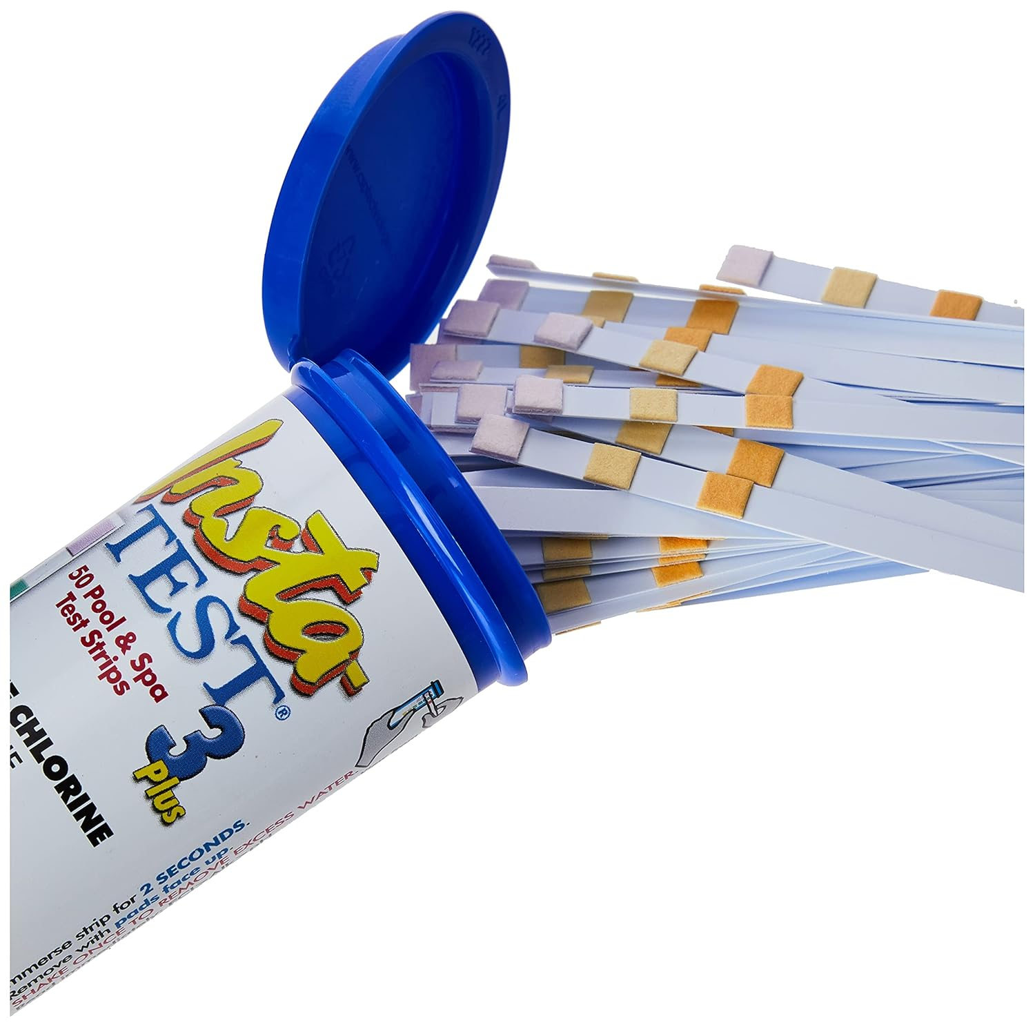Lamotte Insta-Test 3-Way Swimming Pool and Spa Test Strip (Tests for Chlorine, Bromine, Ph and Alkalinity) image number 2