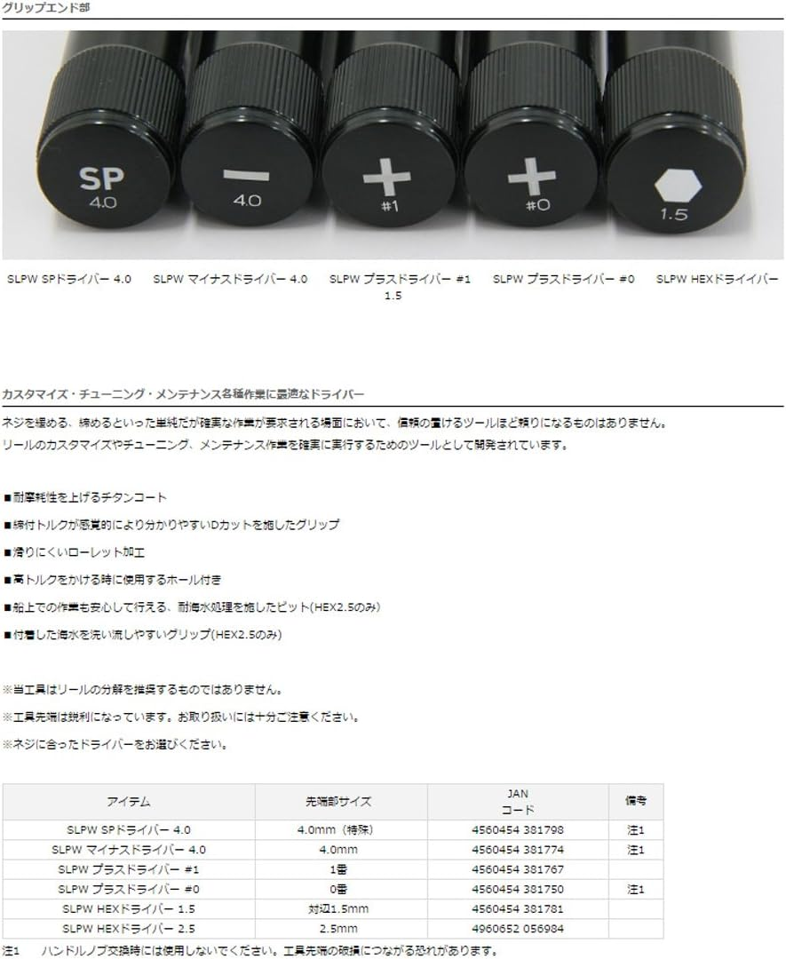 Daiwa Slp Works SLPW Proztool Driver Series image number 1