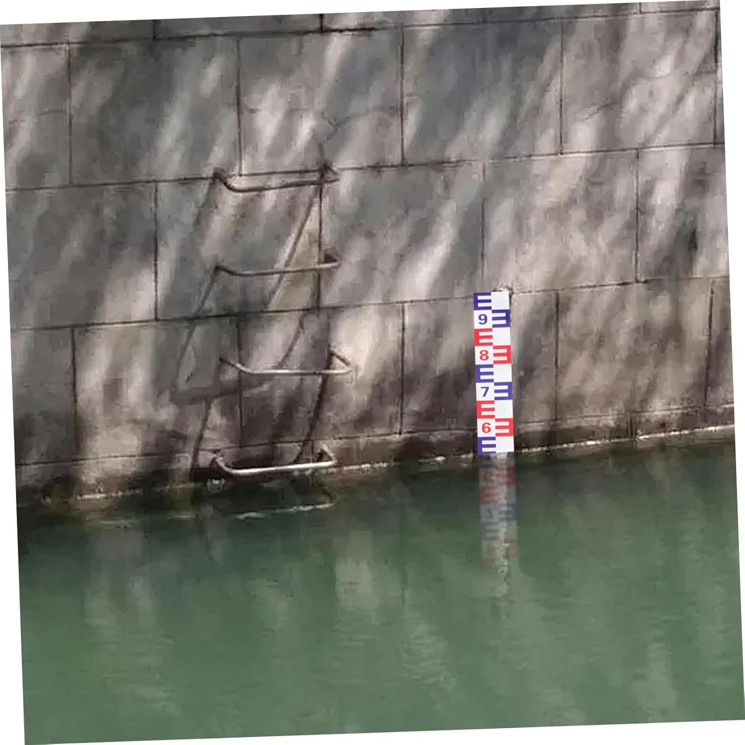 Totority 2Pcs Liquid Level Indicator Water Depth Gauge Pool Water Level Sticker Ruler Ruler Outdoor image number 5