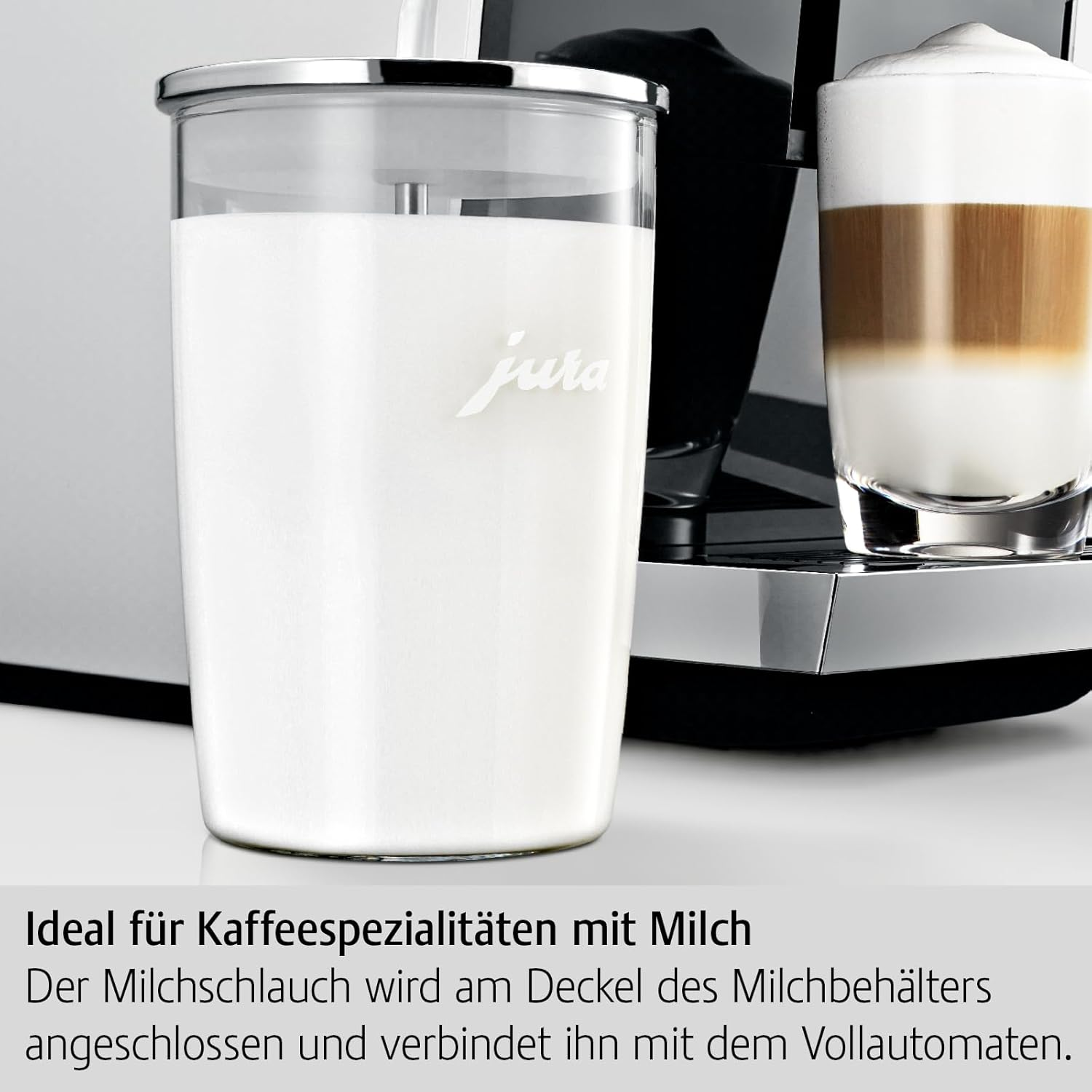 Jura Glass Milk Container (0.5L)