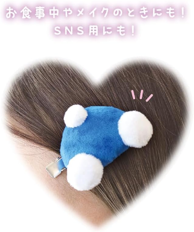 Tees Factory SR-5548051KT Sanrio Characters Mascot Butt Hair Clip, Hello Kitty H2.2 X W2.4 X D1.2 Inches (55 X 60 X 30 Mm)