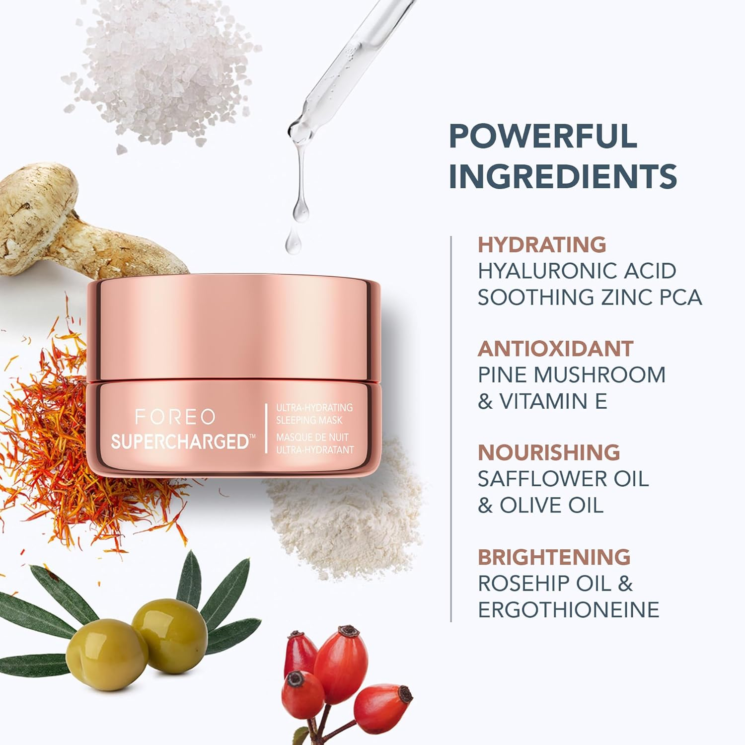 FOREO Hyper Hydra UFO 3 Bundle - Face Moisturiser Device + 14 UFO Activated Masks + Hydrating Night Mask, 15 Ml - Red Light Therapy, Thermo & Cryo Therapy, T-Sonic Massage - anti Aging Skin Care - Ufo 3 Fuchsia Set image number 4