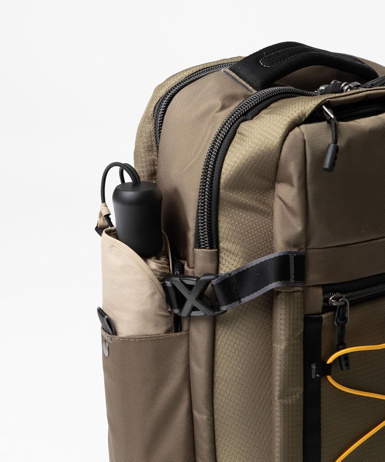 Antler 4705109082 Bamburgh Expandable Backpack Men'S KHAKI One Size, Khaki, Free Size image number 2