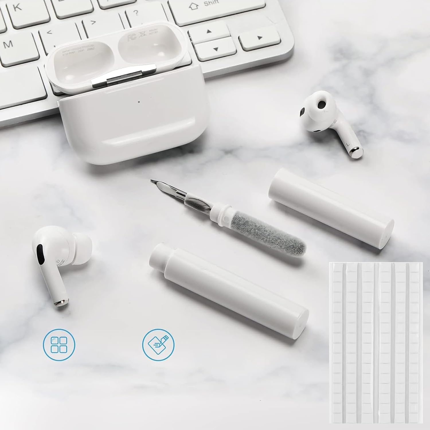 Cleaning Clay, Mobile Phone Cleaning Set, Cleaning Clay for Mobile Phone, Smartphone, Headphones, Professional Cleaning Set Gadgets Practical Technology Gadgets image number 3