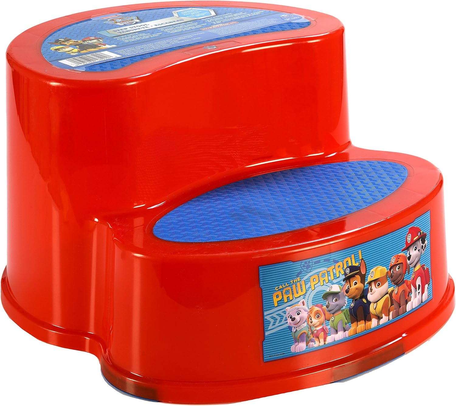 Ginsey Paw Patrol 2-Step Transition Step Stool, Red/Blue image number 2