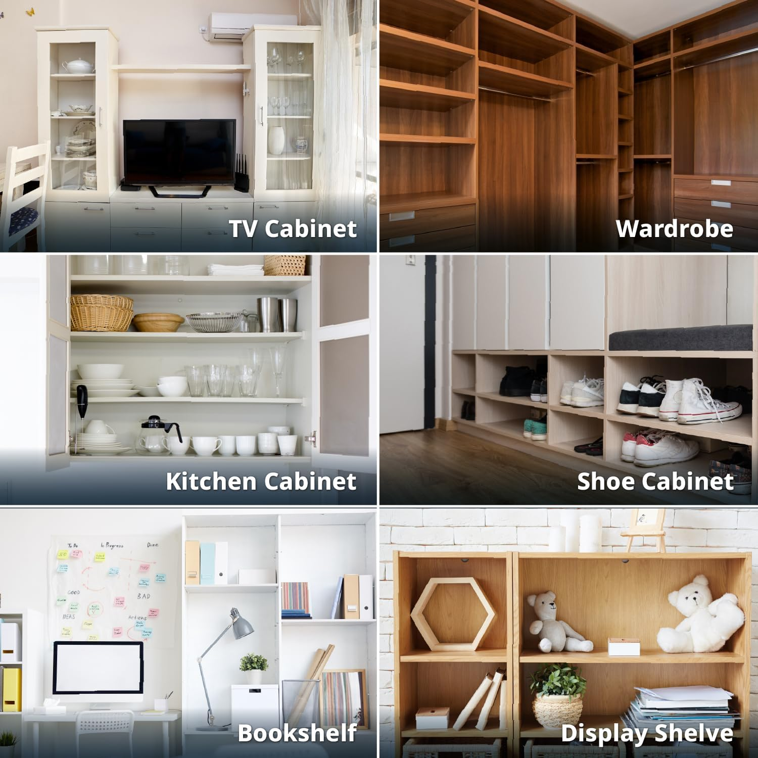 POWERTEC QP1302 5Mm Shelf Pins, L- Shaped Bracket Style, 5 Mm, Nickel image number 2