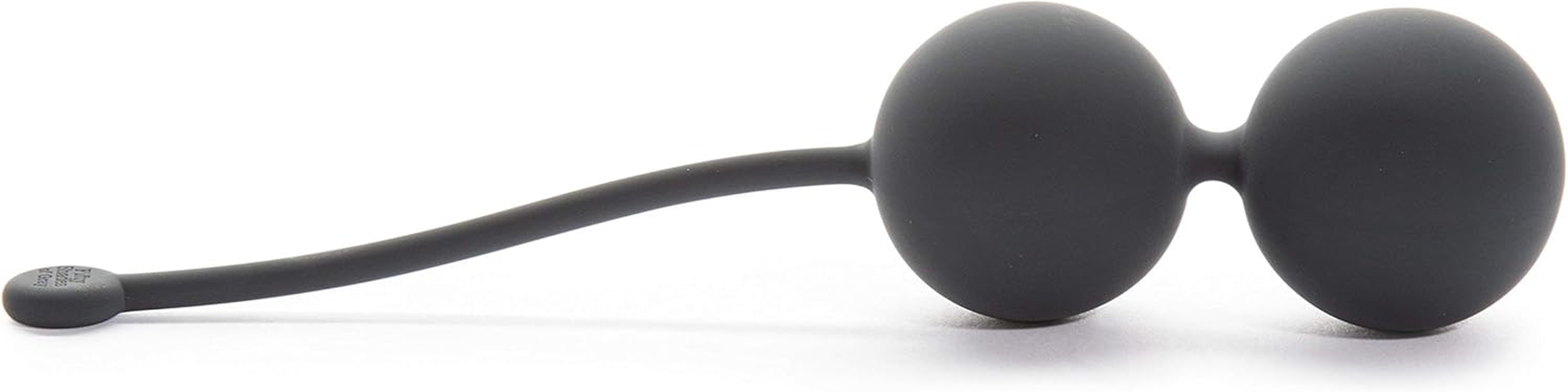 Fifty Shades of Grey Tighten and Tense Black Jiggle Balls for Kegel Toning - Soft and Silky Silicone - 2 Pcs - 70G image number 4