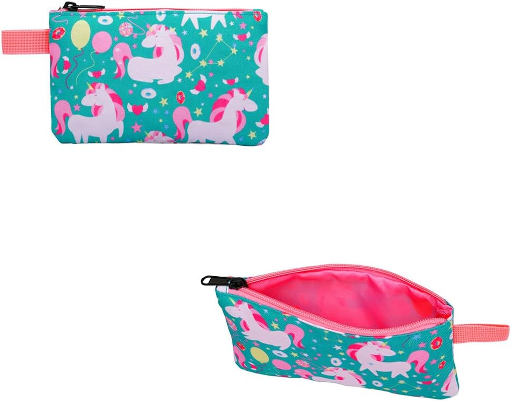 NICE CHOICE Preschool Backpack Kindergarten Elementary School Toddler Backpacks with Lunch Bag Pencil Case Set, Cute Unicorn Set, 15Inch, Modern - Cute Unicorn Set image number 4