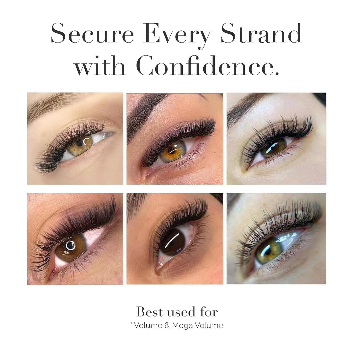 DLUX Professional Eyelash Extension Glue for Professionals - 8 Weeks Retention, 0.5 Sec Drying Time, Latex Free Semi Permanent Individual & Volume Lash Extension Glue image number 6