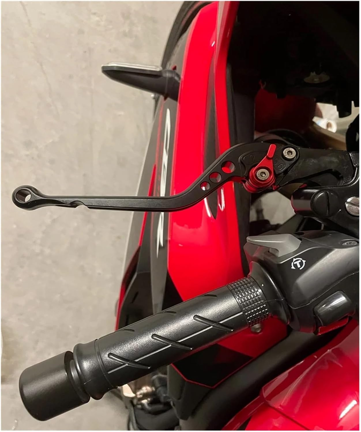 Fit for Triumph Speed 400 / Scrambler 400X 2023 2024 2025 CNC Aluminum Adjustable Motorcycle Brake Clutch Lever Accessories(Green 177Mm) - Golden 177Mm image number 6