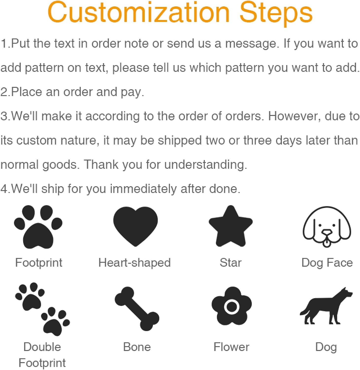 2PCS Reflective K9 Dog Harness Name Patch Tag Personalized PU Leather Dog Harness Tag Sticker Custom Dog Harness ID Tag Sticker,Pink,16X5Cm(6.3X2.0In) image number 4