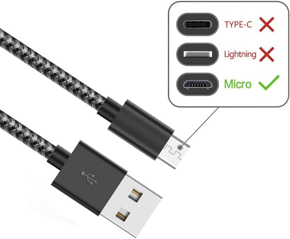 G GOPALA Micro USB Cable Android Charger [6-Pack 5Ft] Nylon Braided Fast Sync&Charging Cord for Android, Samsung, Nexus, LG, HTC, Nokia, Sony, and More image number 2