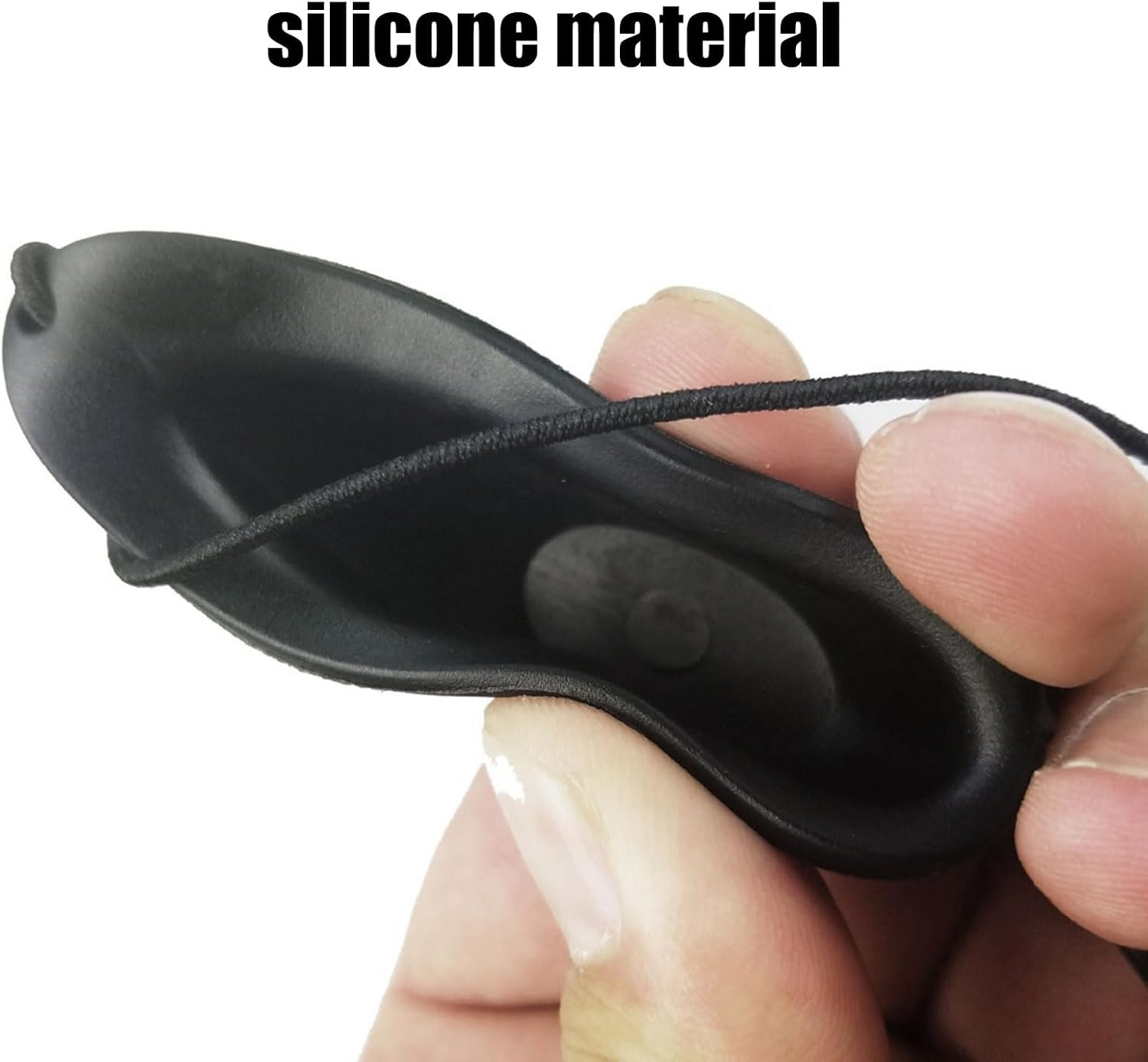 Safety Tanning Goggles and Durable Eye Patch for IPL UV Infrared LED Light Therapy Red Light Glasses with Transparent Bags for Patients Sunbathing on the Beach - Black image number 4