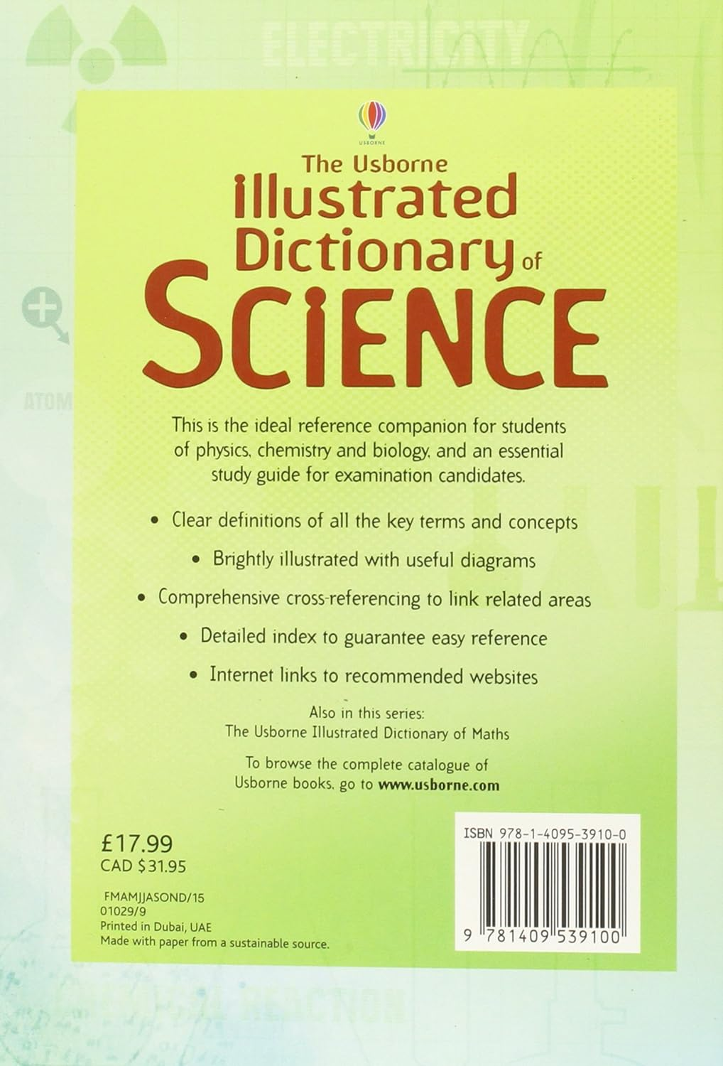 Usborne Illustrated Dictionary of Science image number 1