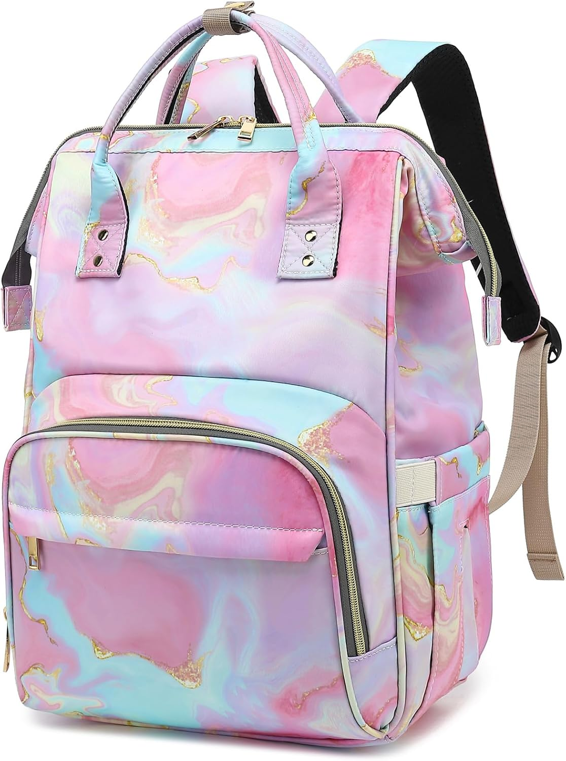 Fuyicat Insulated Lunch Laptop Backpack Backpack for Women, Girls School Backpack College Bookbags Picnic Cooler Backpack