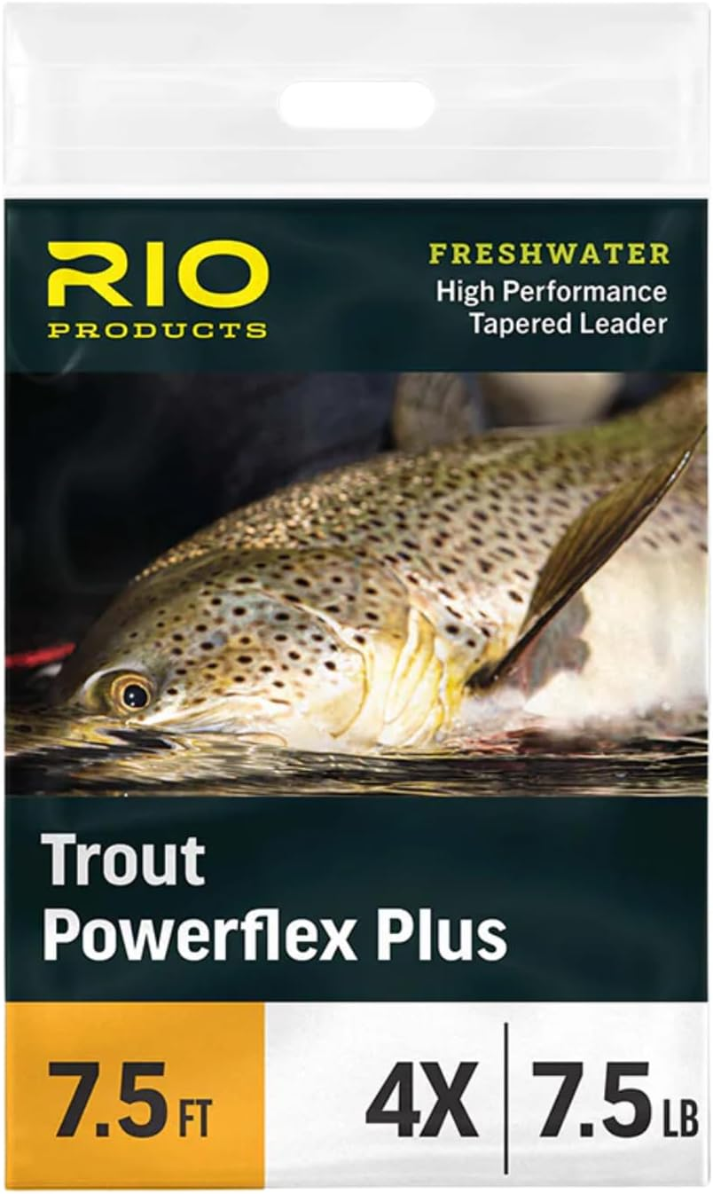 Rio Fly Fishing Powerflex plus 9Ft Leader 3 Pack image number 5
