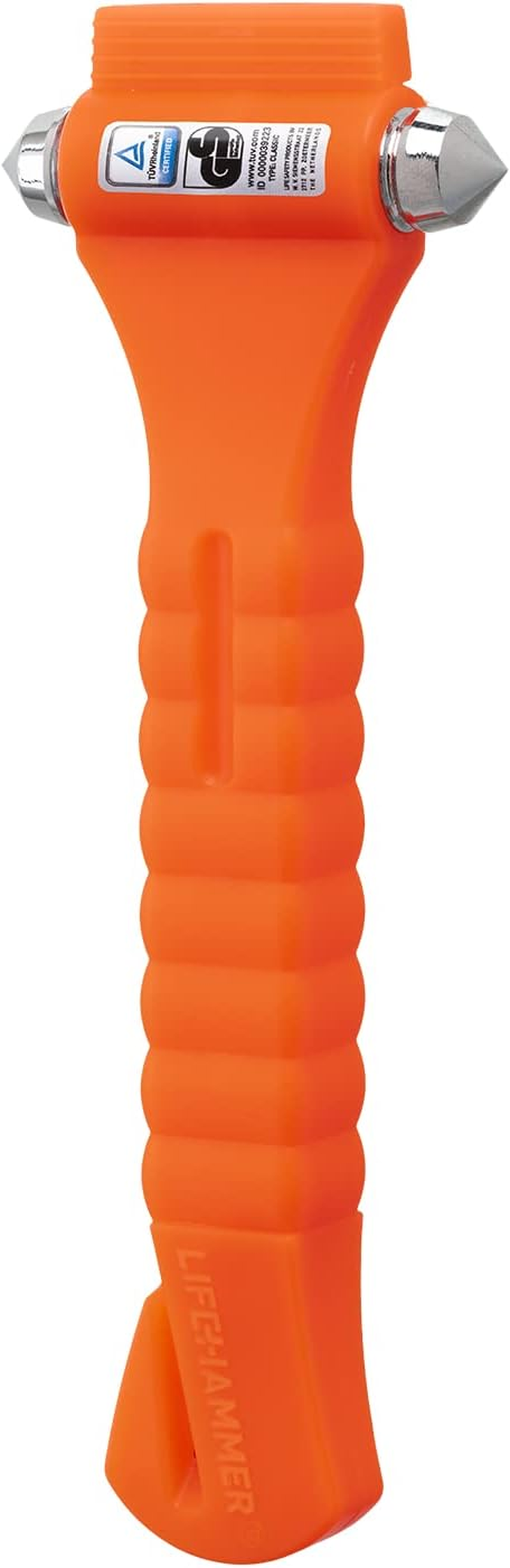 Lifehammer Brand Safety Hammer - the Original Emergency Escape and Rescue Tool with Seatbelt Cutter, Made in the Netherlands image number 6