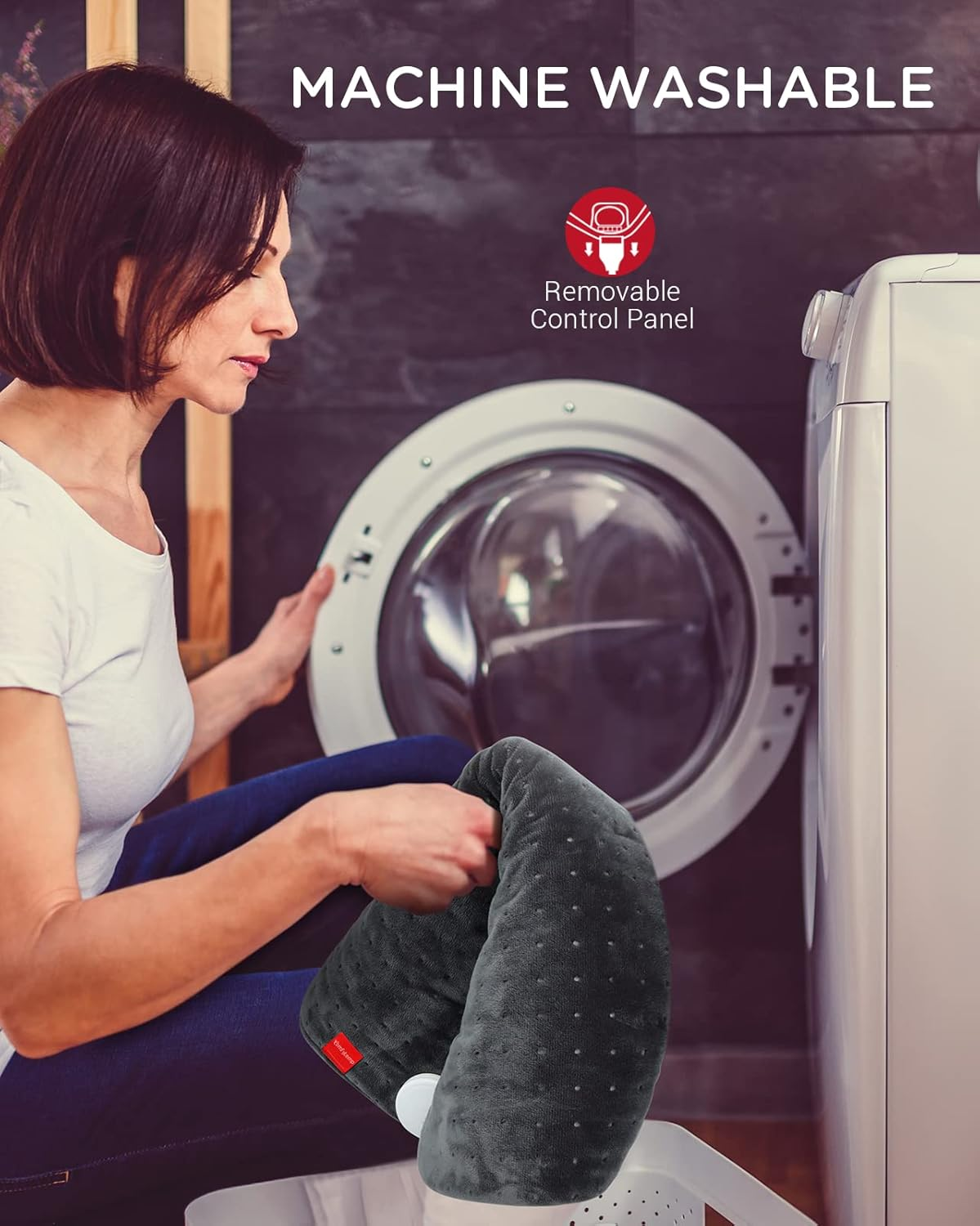 Comfytemp Travel Blanket with 6 Heat Setting image number 1