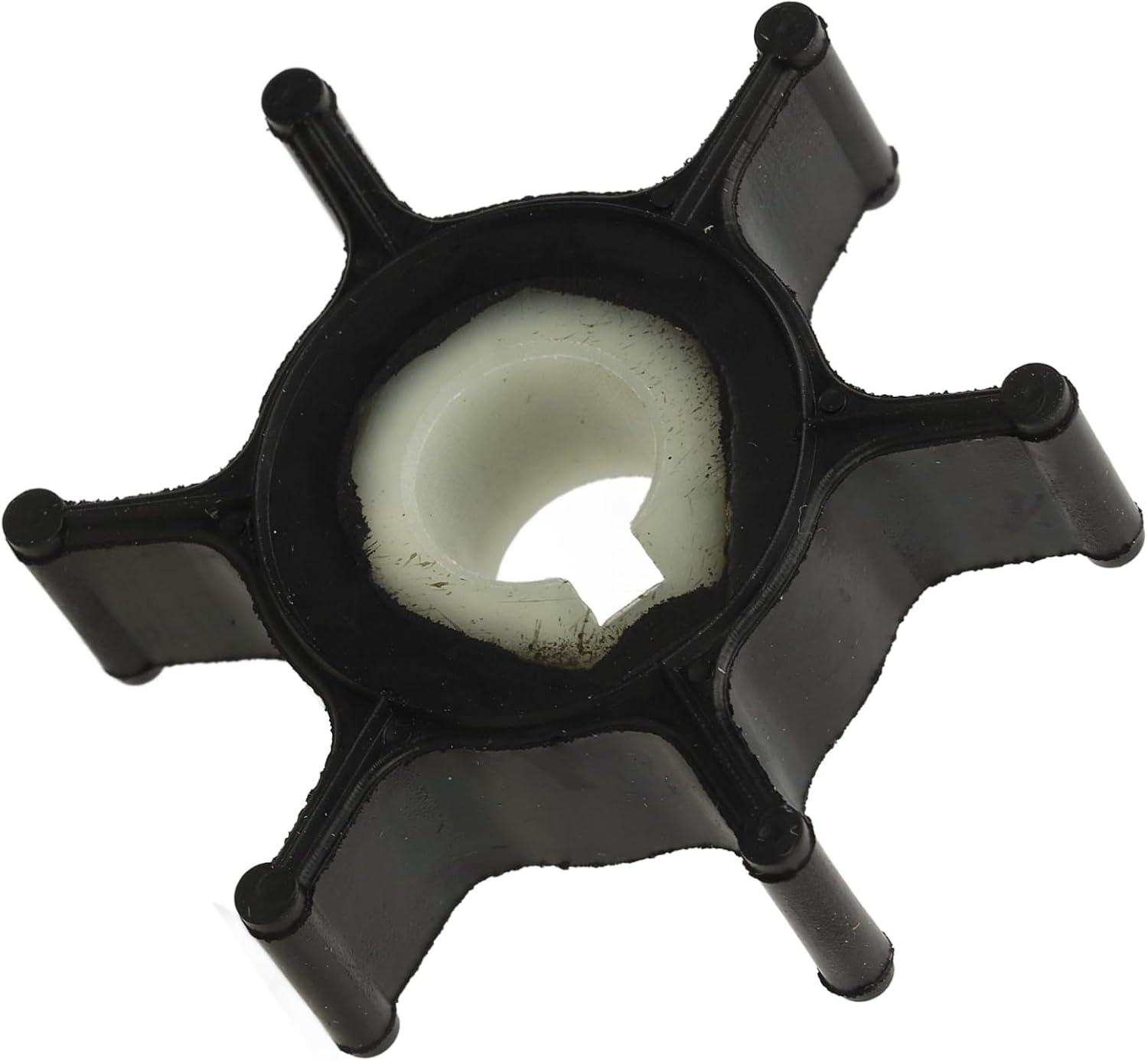 Tnfeeon 6 Vane/Wing Impeller, Rubber Material, Superior Performance, Reliable Johnson Outboard for 1968 to 1979 Motors image number 5
