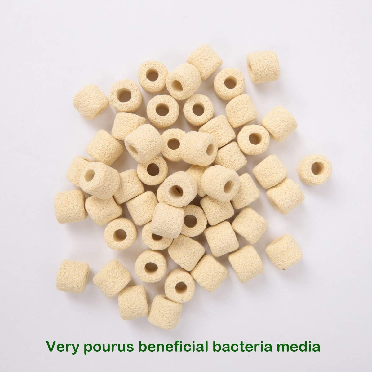 Filter Media Bio Balls Sphere Ceramic Rings for Aquarium Fish Tank (Ceramic Rings) image number 2