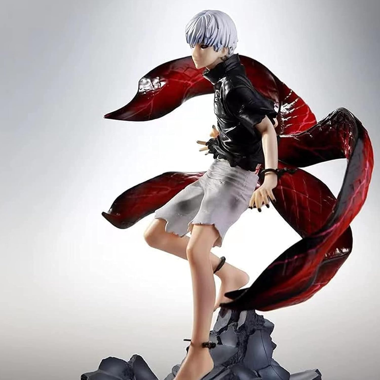 Anime Tokyo Ghoul Action Figure Awakened Ver Toy Doll Statue 3D Model - Hight 23Cm Anime Fans Lovers Desktop Decoration Gift image number 6