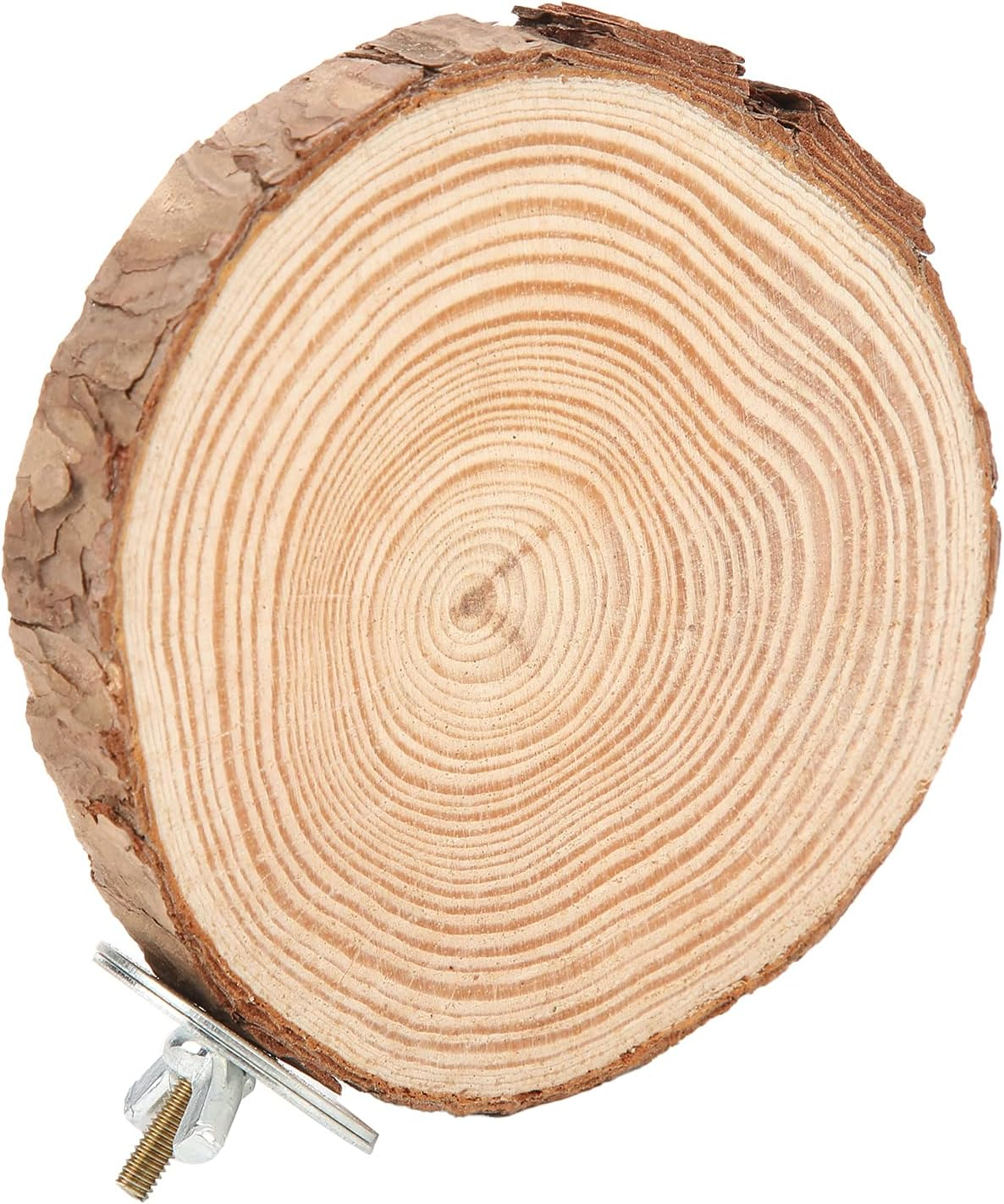 Cryfokt round Wooden Perch Platform for Birds, Safe and Durable, for Pet Exercise and Resting (5-6) image number 4