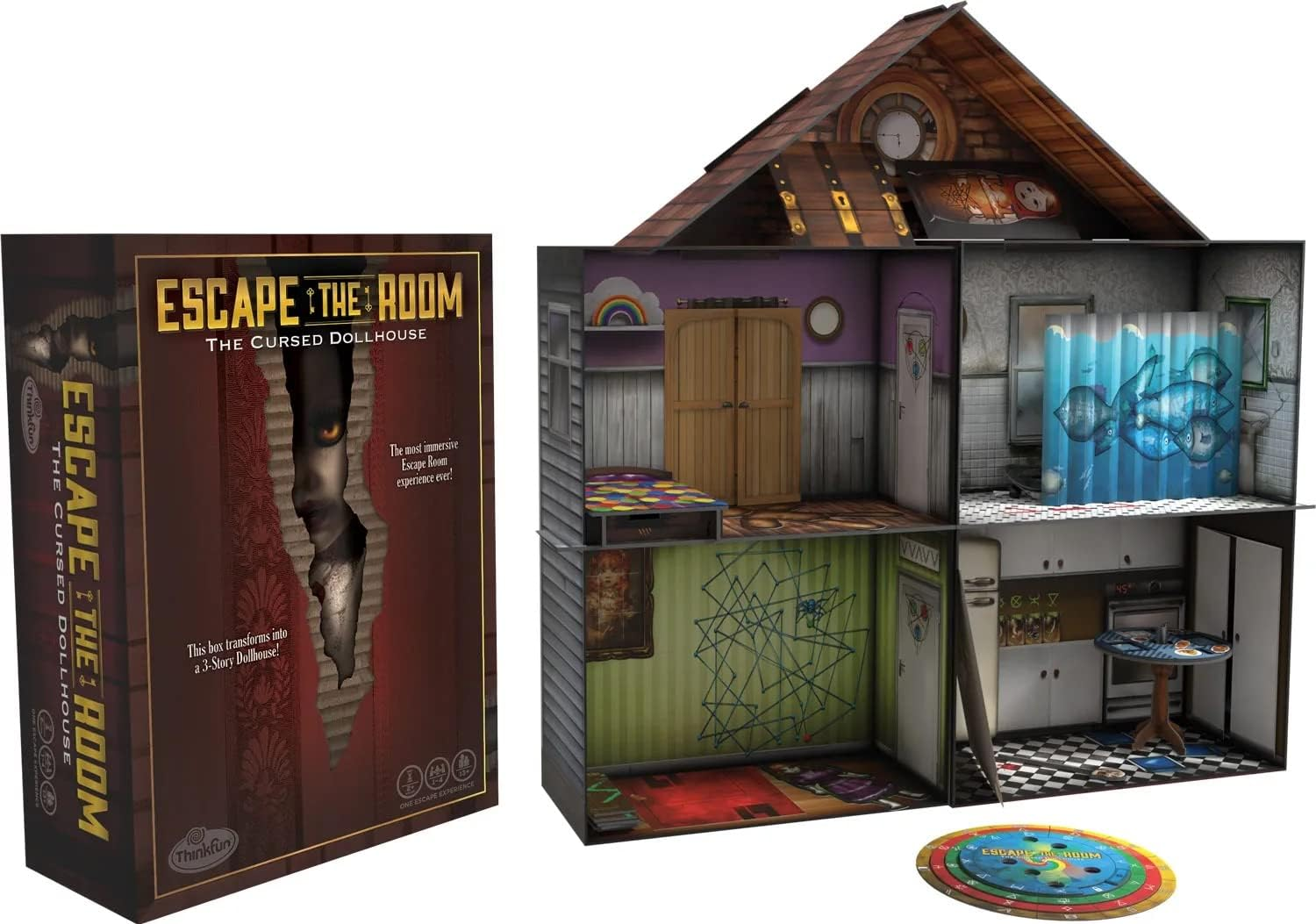 Thinkfun Escape the Room: the Cursed Dollhouse