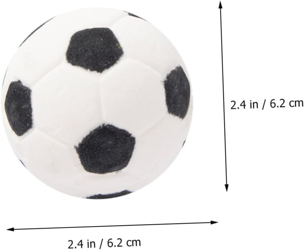 TOBBOMEY 2Pcs Bath Salt Bomb Bubble Football Shape Soothing Moisturizing for Relaxing Soaks image number 6