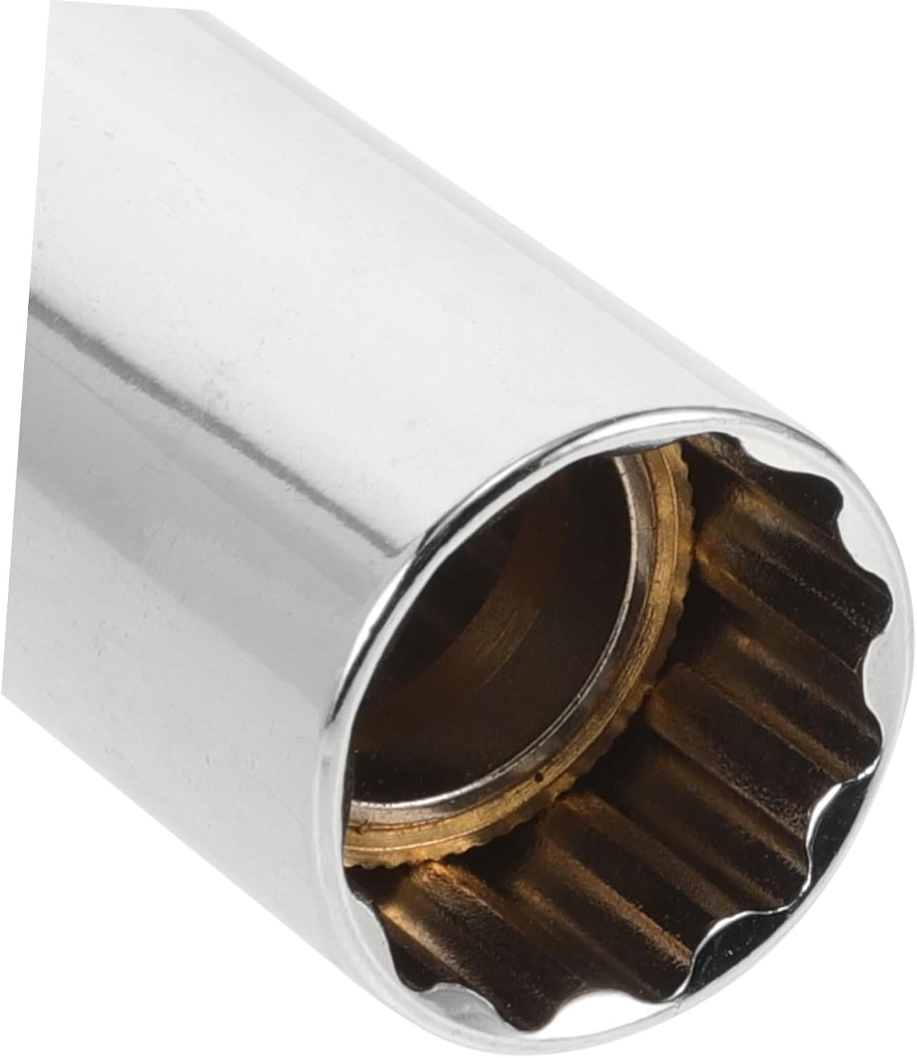 PLAFOPE Spark Plug Removal Kit 3/8 Inch Socket Wrench Set with 14Mm 16Mm Magnetic Sockets Universal Automotive Repair Tool for Car Engine Maintenance