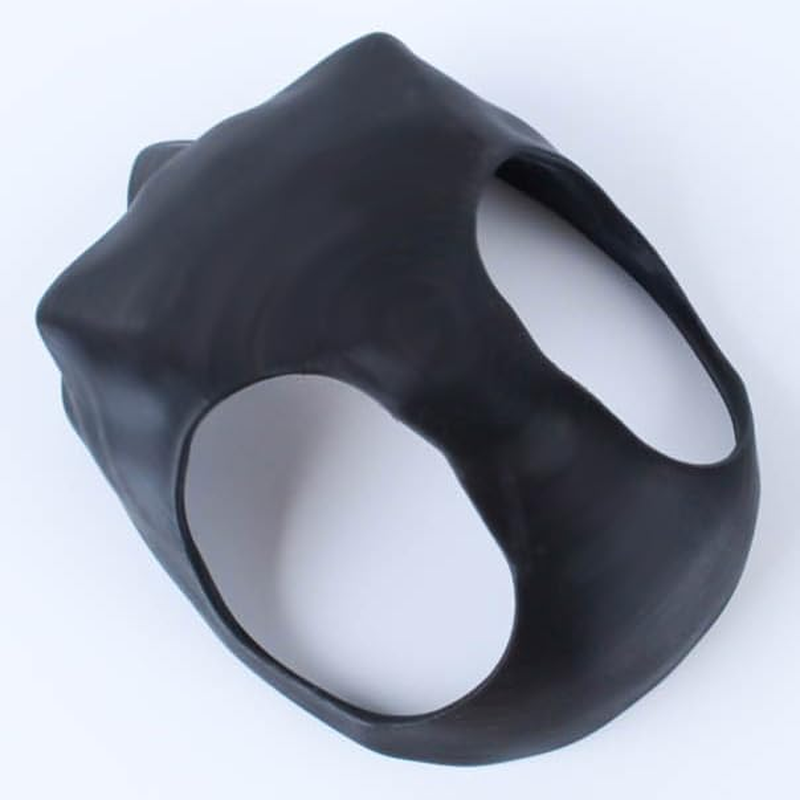 3D Vikings Batcat Mask - Funny Black Bat Mask for Cats Pet Costume for Halloween or Everyday Fun image number 3