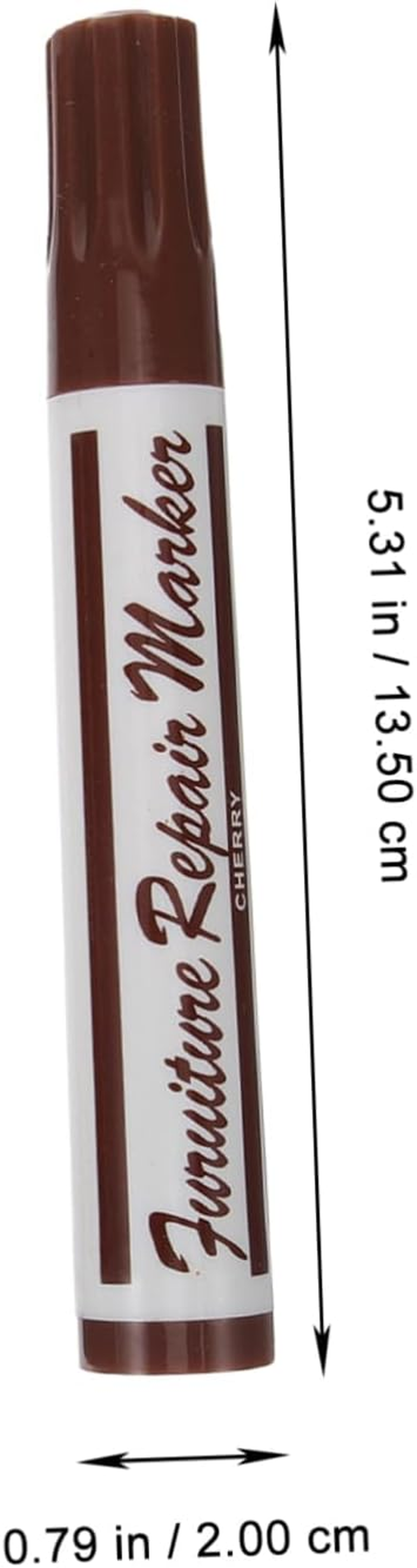 CLISPEED 1Set Multi-Use Furniture Repair Markers Pens for Wood Floors Furniture and Cabinets Quick-Drying Strong Coverage Easy to Use for Home Repairs image number 2