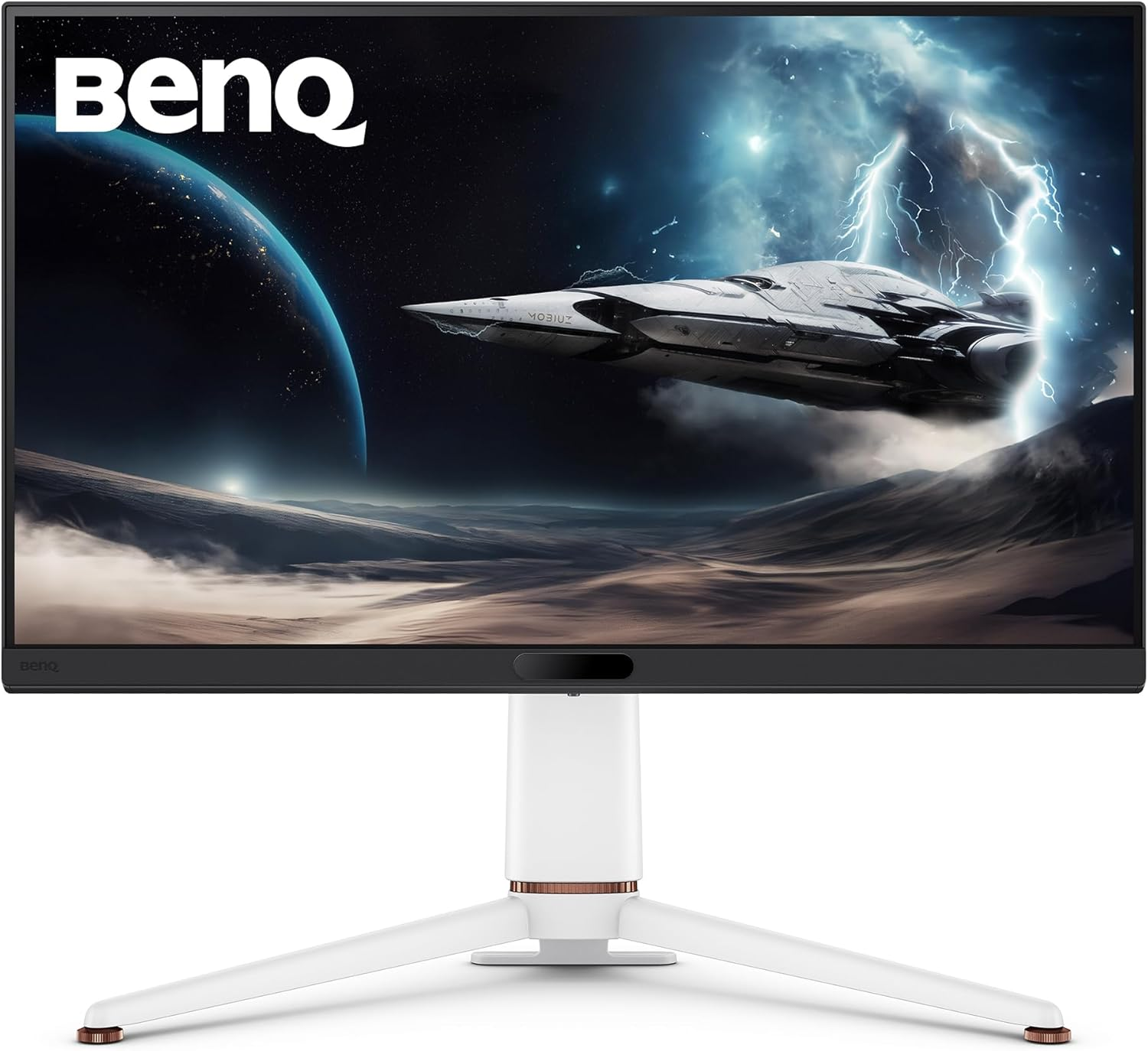 Benq MOBIUZ EX271Q 27&rdquo; 2K 180Hz 1Ms DP 1.4 HDMI 2.0 65W USB-C Gaming Monitor, 95% P3, Displayhdr 400, AMD Freesync, KVM, Pixsoul Engine, Remote Controller image number 2