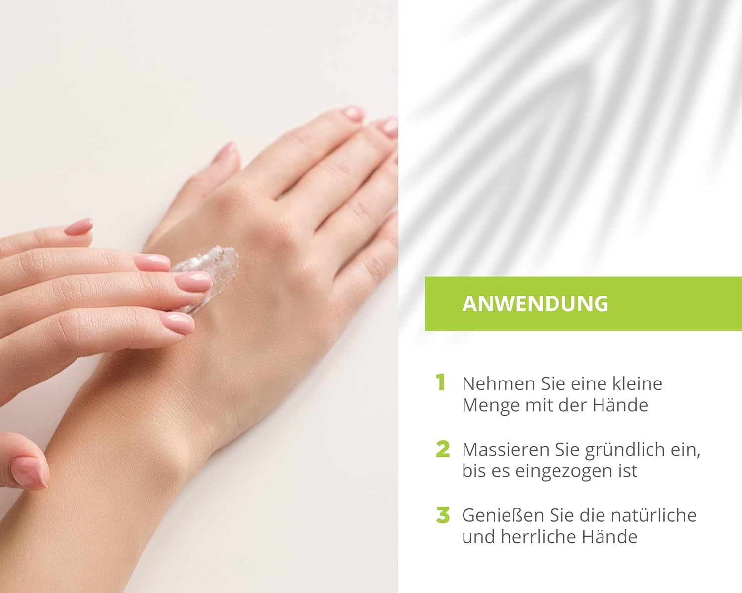 Tropicana Organic Cold Pressed Coconut Oil Hand Cream Moisturizing 50G./Coconut#A2U. image number 1