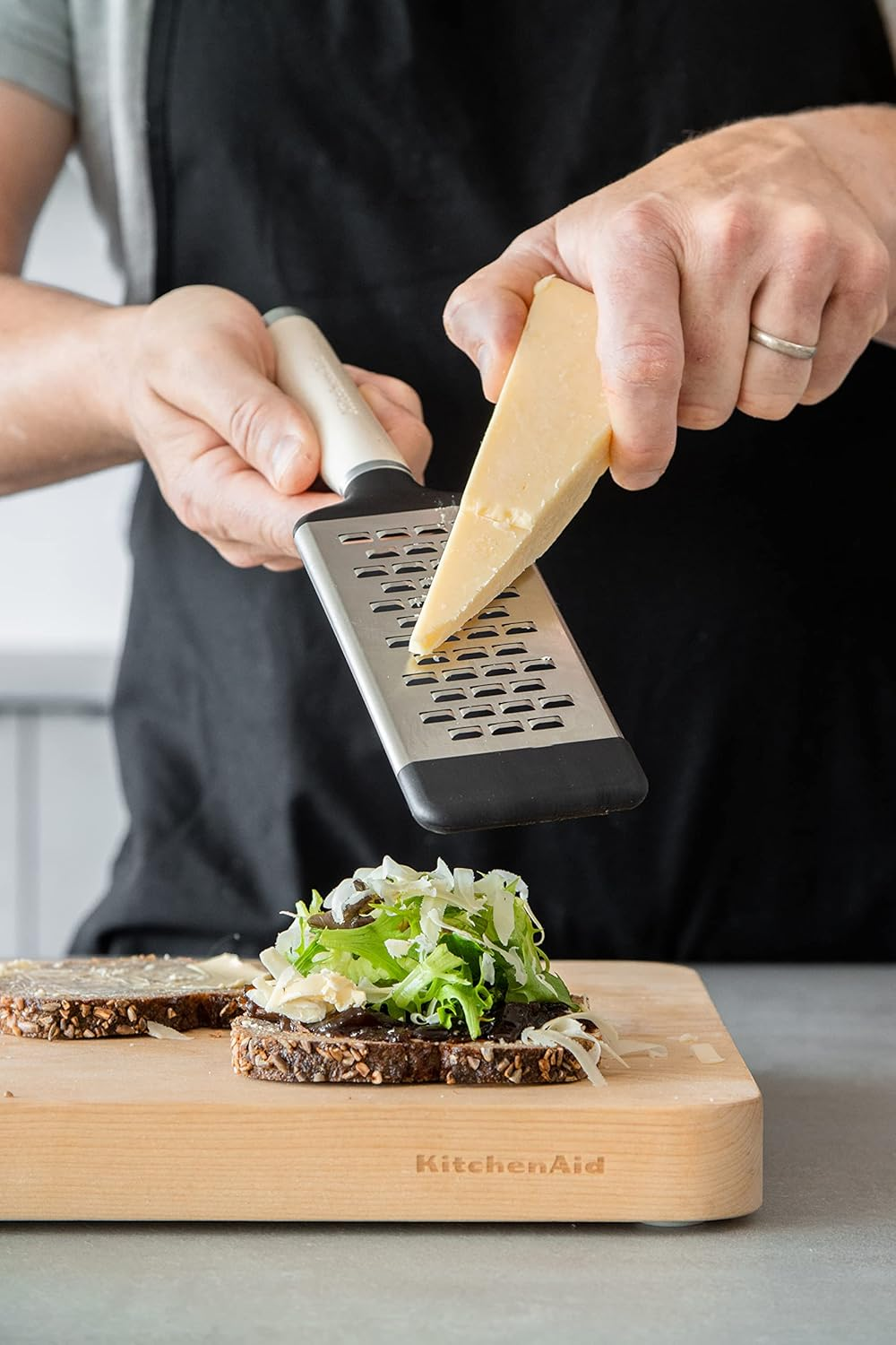 Kitchenaid Etched Cheese Grater - Almond Cream image number 6