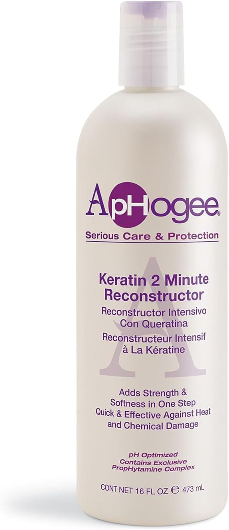 Aphogee Intensive Two Minute Keratin Reconstructor (16 OZ.) image number 2