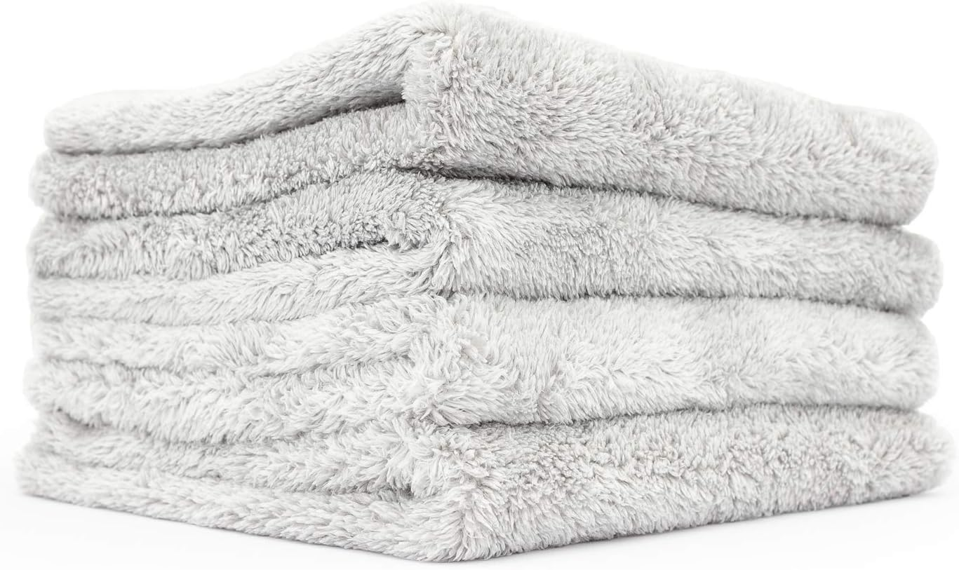 Eagle EDGELESS 500 Microfibre Detailing Towel &ndash; 40CM X 40CM &ndash; 4 Pack