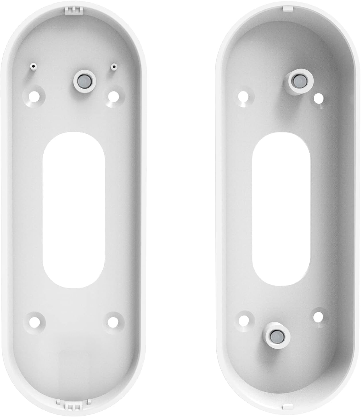Replacement Mount Kit for WUUK Wireless Doorbell - Includes 3M Backplate, 15&deg; Wedge Mount, Spare Screw Pack - WUUK Battery-Powered Smart Doorbell Pro Compatible