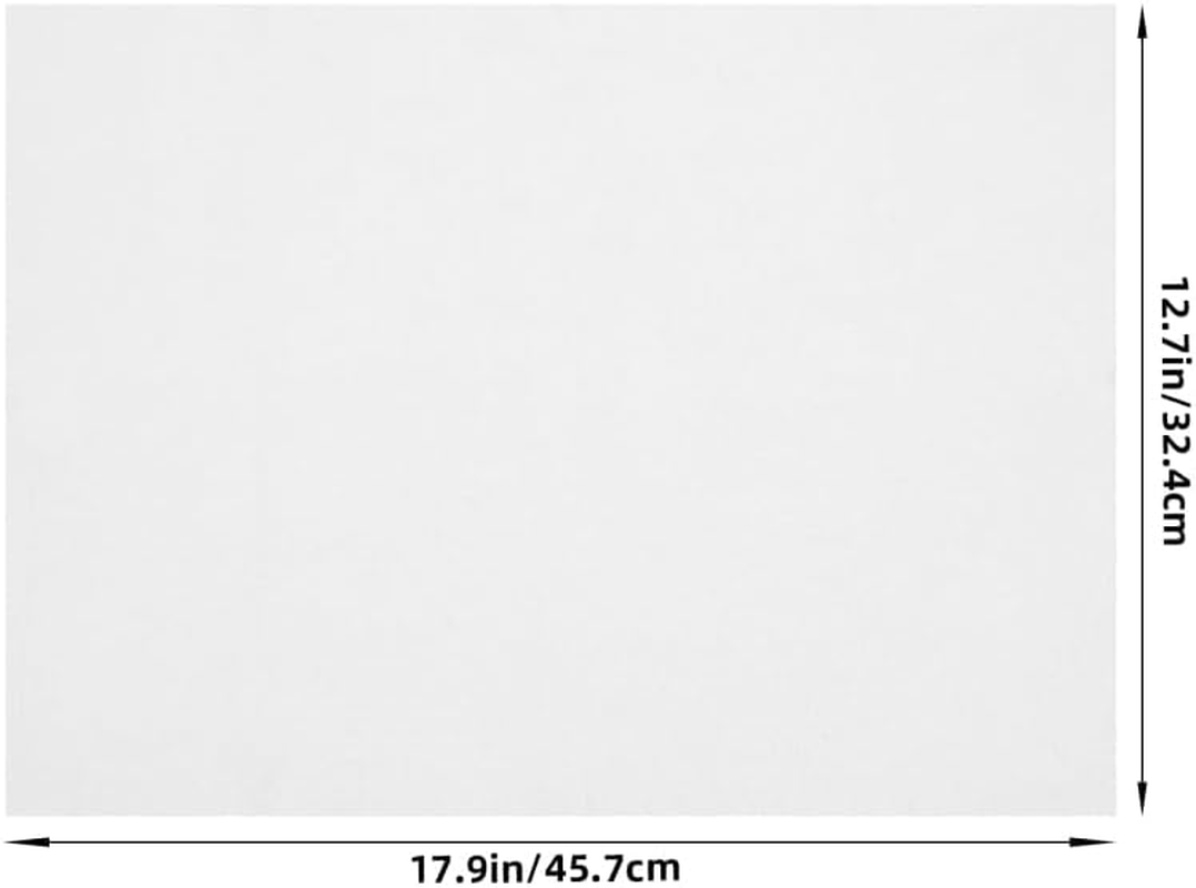 Generic 125Pcs Disposable Nail Mats Waterproof Cleaning Pads Dental Bibs Table Cover, for Tattoo Nail Salon SPA, 13" X 18" - White image number 5