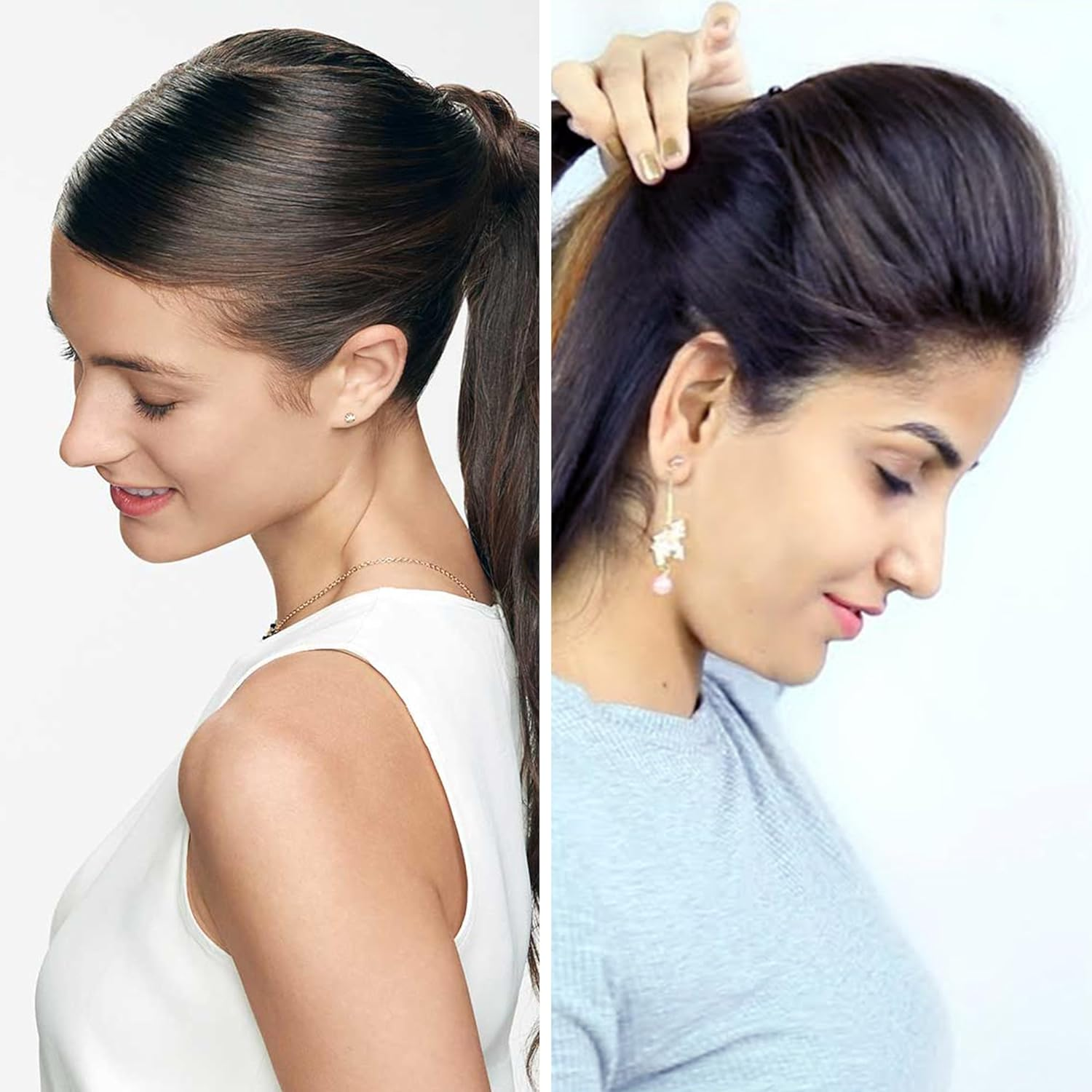 AEGYPIUS 5 PCS Charming Bump It up Volume Inserts Hair Comb for Added Volume, Black Hair Style Tool Hair Comb, Hair Base Styling Accessories for Women Lady Girl (Black) image number 2