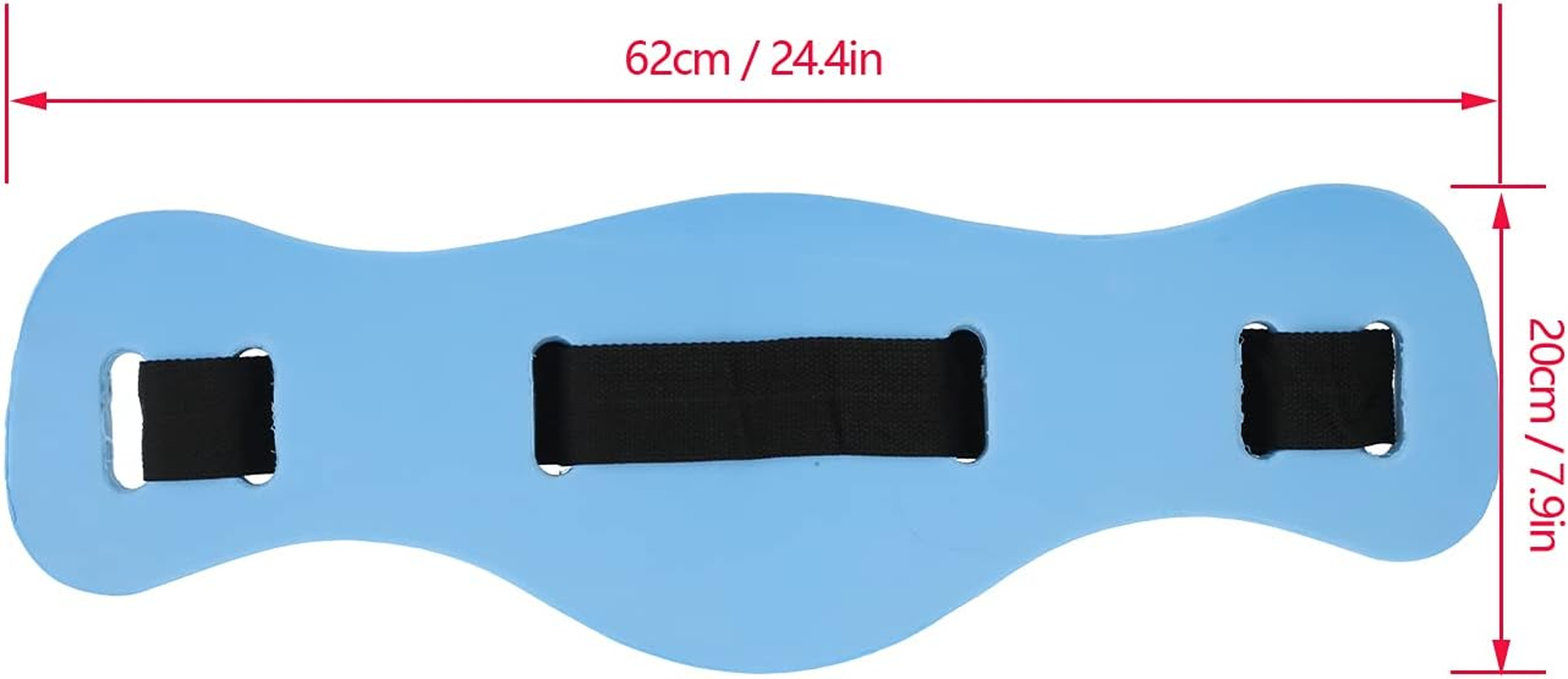 Swim Floating Belt, Water Aerobics Exercise Belt, Aqua Fitness Foam Flotation Aid, Swim Training Equipment for Low Impact Swimming Pool Workouts & Physical Therapy image number 5