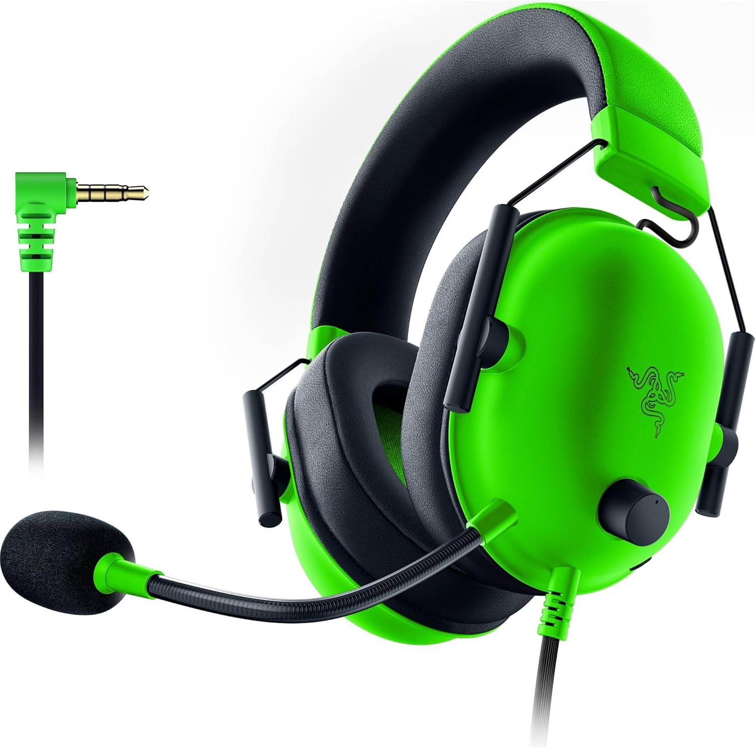 Razer Blackshark V2 X Gaming Headset: 7.1 Surround Sound - 50Mm Drivers - Memory Foam Cushion - for PC, Mac, PS4, PS5, Switch - 3.5Mm Audio Jack - White
